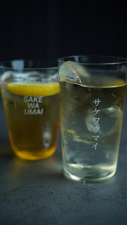 【再入荷】SAKEWAUMAI glass「AWANASHI」